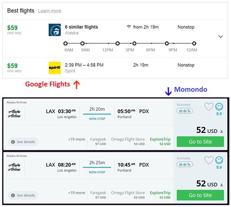 googlw flights